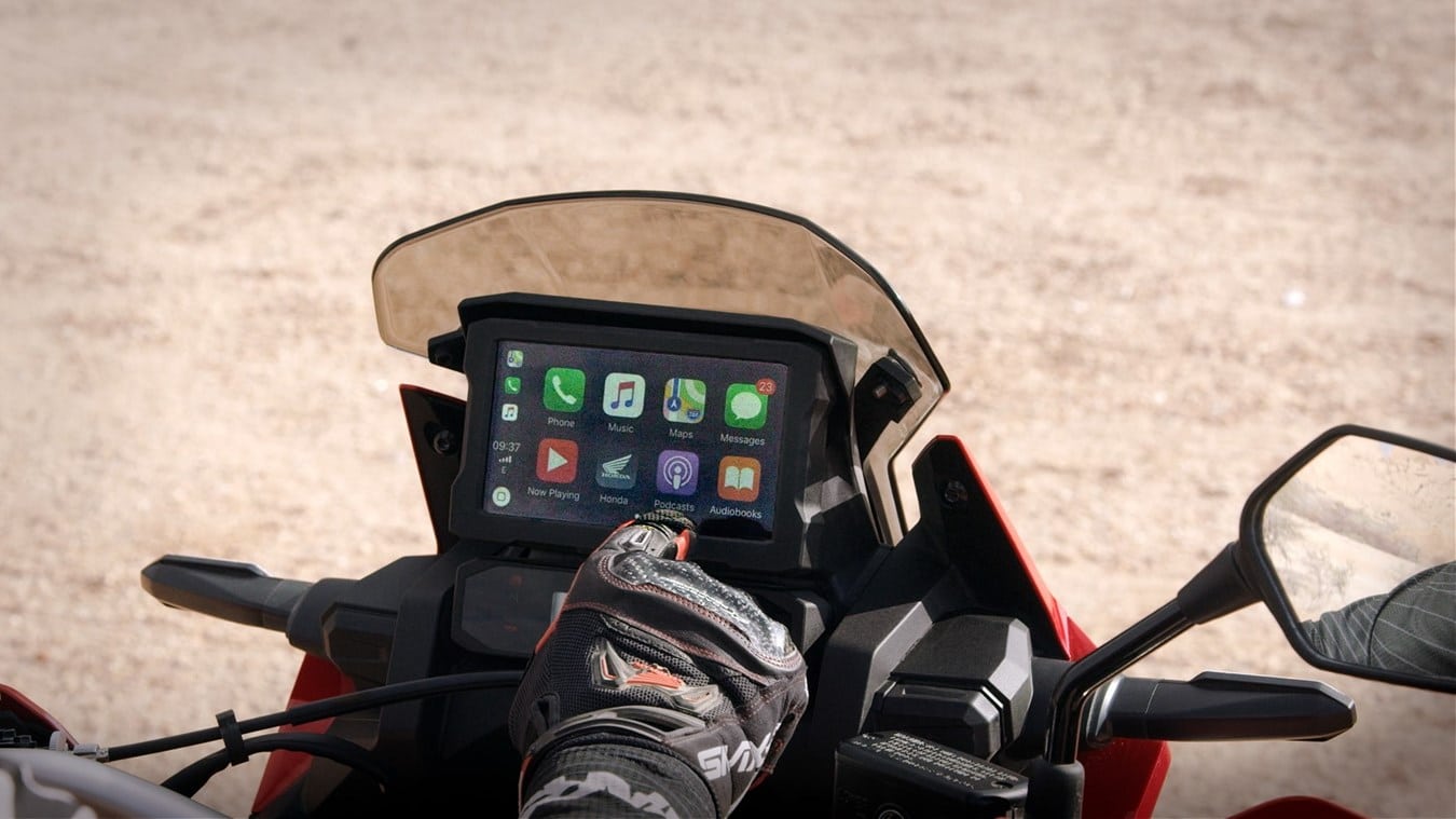 Motornieuws Honda Africa Twin krijgt Android Auto-integratie