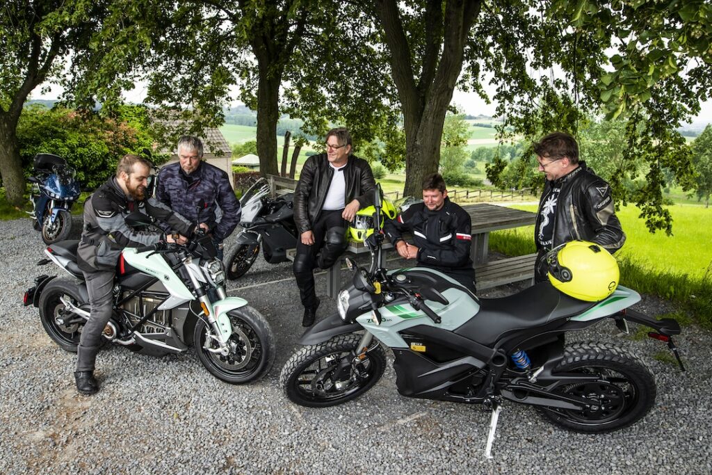 Lezerstest Zero Motorcycles